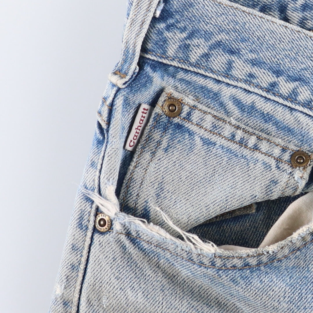 Carhartt Traditional FIT Tapered Denim Pants Men's W36 cotton blue type Vintage Second Hand