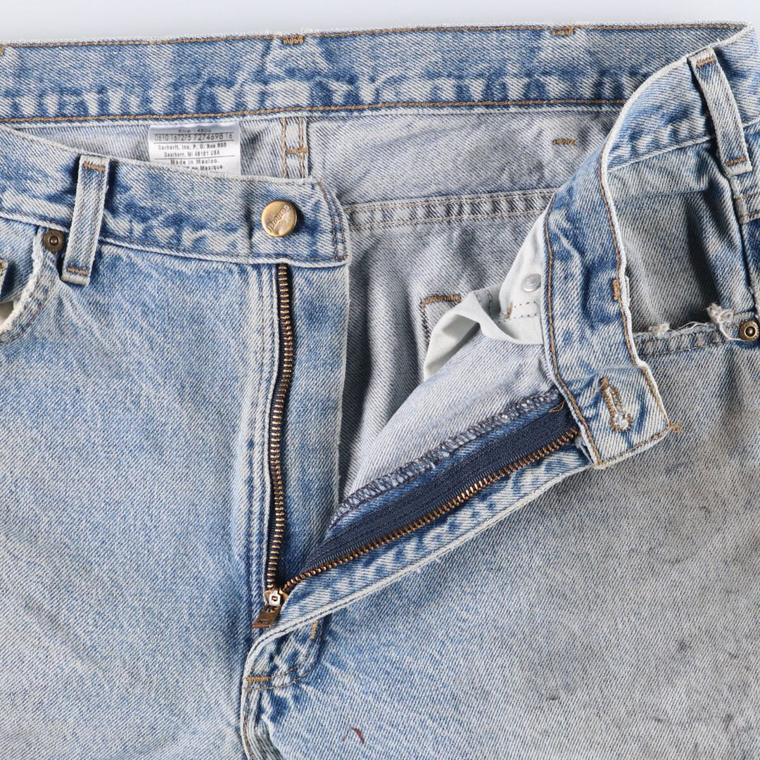 Carhartt Traditional FIT Tapered Denim Pants Men's W36 cotton blue type Vintage Second Hand