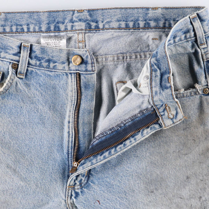 Carhartt Traditional FIT Tapered Denim Pants Men's W36 cotton blue type Vintage Second Hand