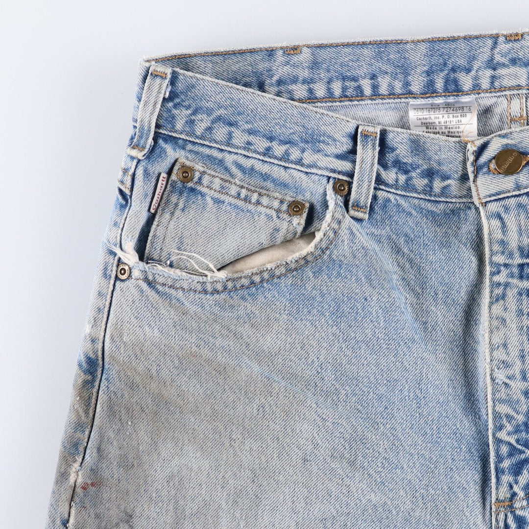 Carhartt Traditional FIT Tapered Denim Pants Men's W36 cotton blue type Vintage Second Hand