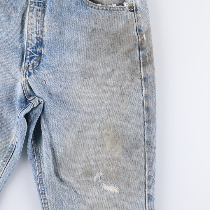 Carhartt Traditional FIT Tapered Denim Pants Men's W36 cotton blue type Vintage Second Hand