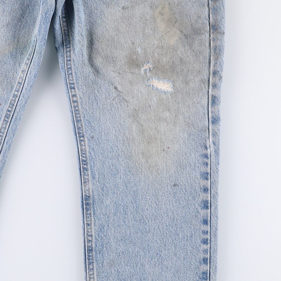 Carhartt Traditional FIT Tapered Denim Pants Men's W36 cotton blue type Vintage Second Hand