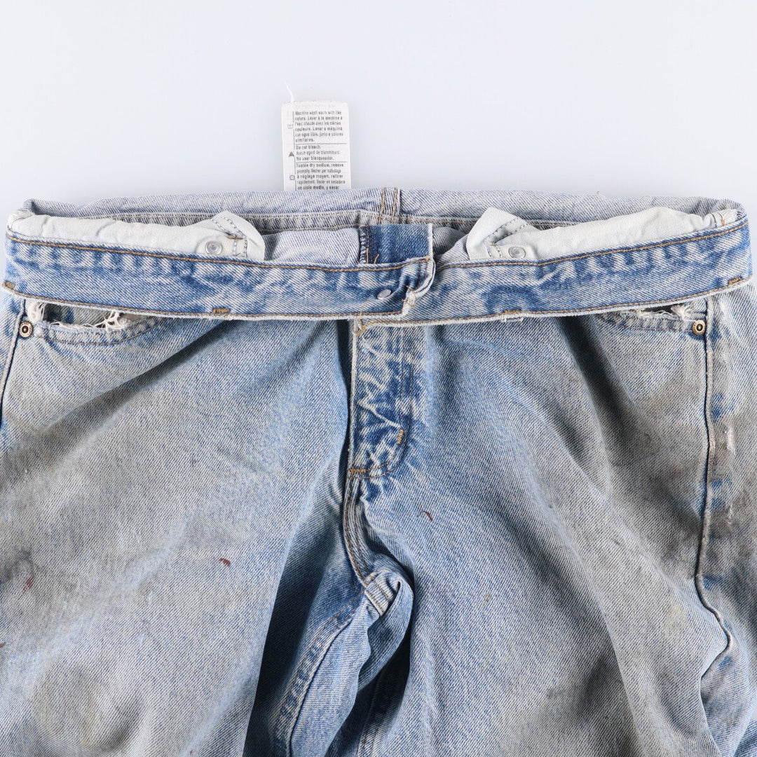Carhartt Traditional FIT Tapered Denim Pants Men's W36 cotton blue type Vintage Second Hand