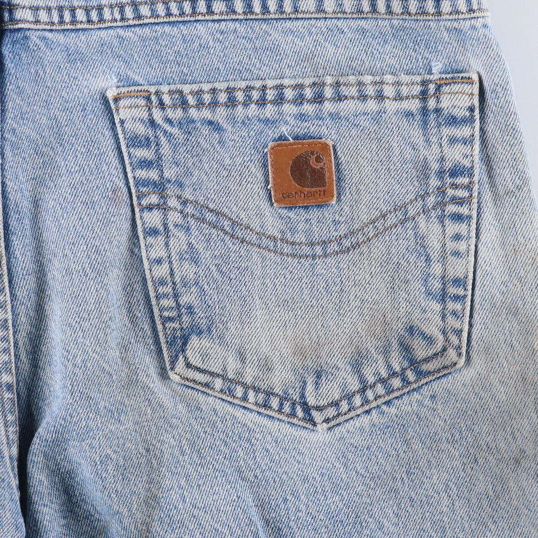 Carhartt Traditional FIT Tapered Denim Pants Men's W36 cotton blue type Vintage Second Hand