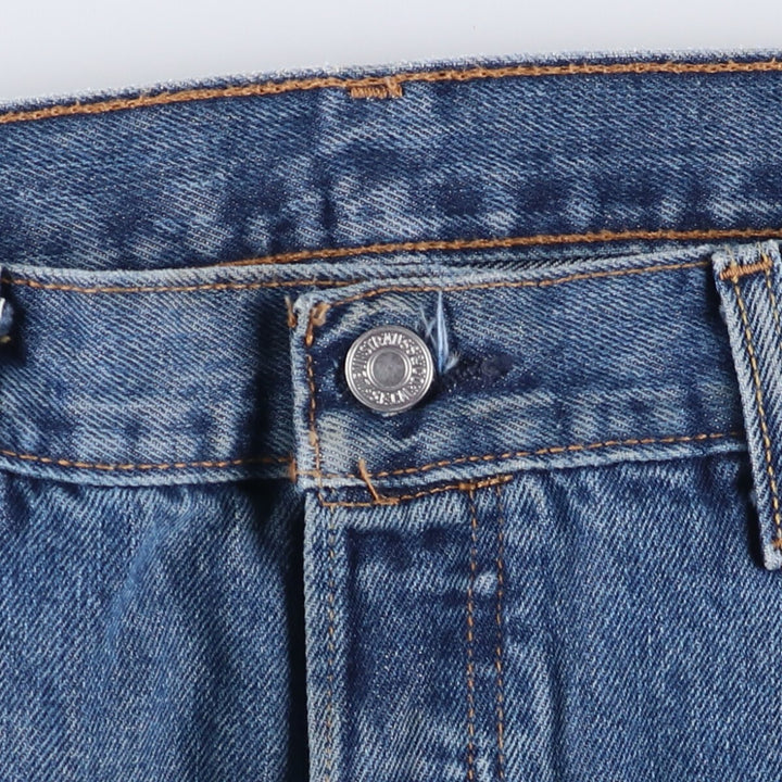 Levi's 501 straight denim pants for men, size W35 cotton blue type Vintage Second Hand