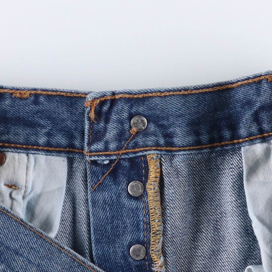 Levi's 501 straight denim pants for men, size W35 cotton blue type Vintage Second Hand