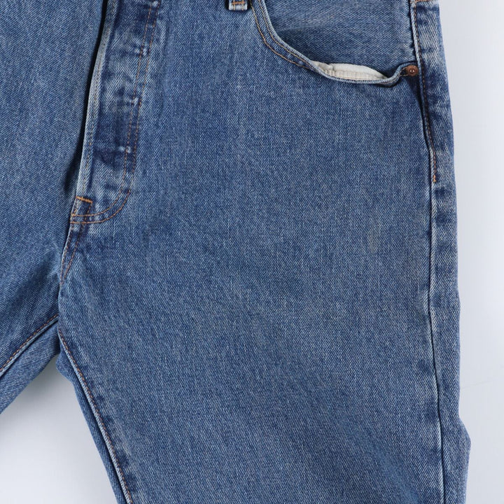 Levi's 501 straight denim pants for men, size W35 cotton blue type Vintage Second Hand