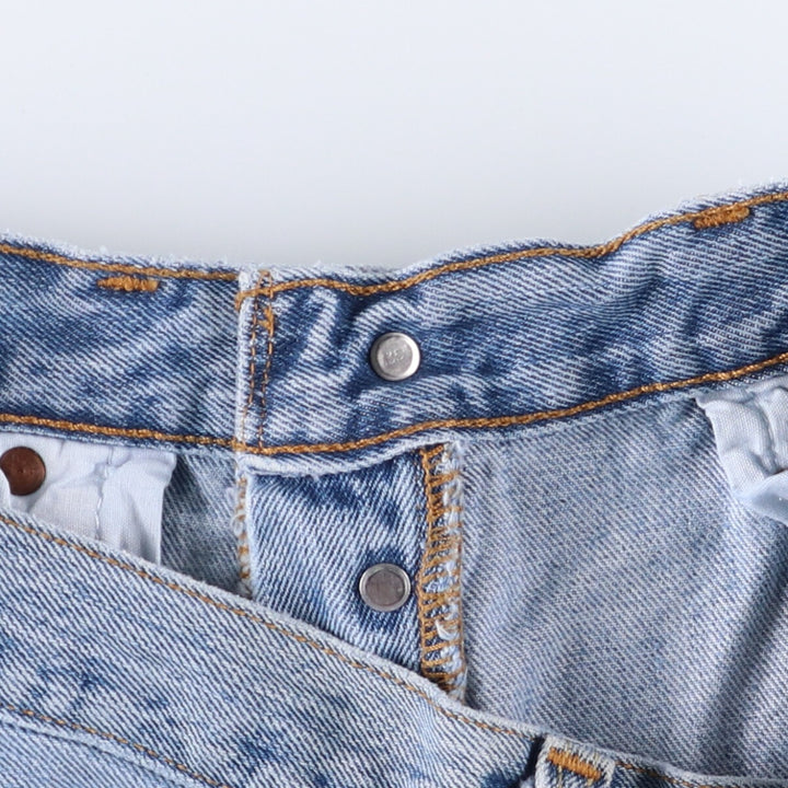 Levi's 501 straight denim pants for men, size W34 cotton blue type Vintage Second Hand