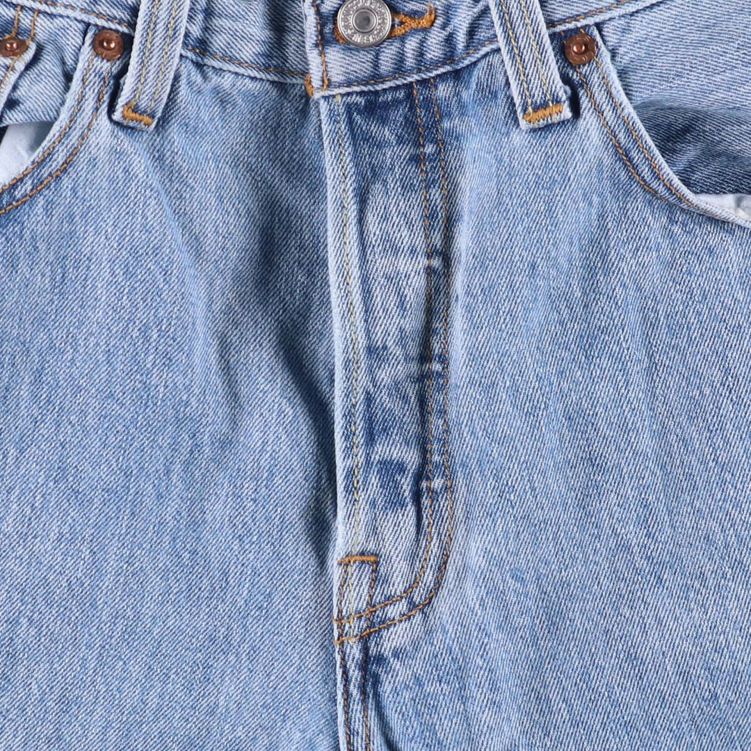 Levi's 501 straight denim pants for men, size W34 cotton blue type Vintage Second Hand