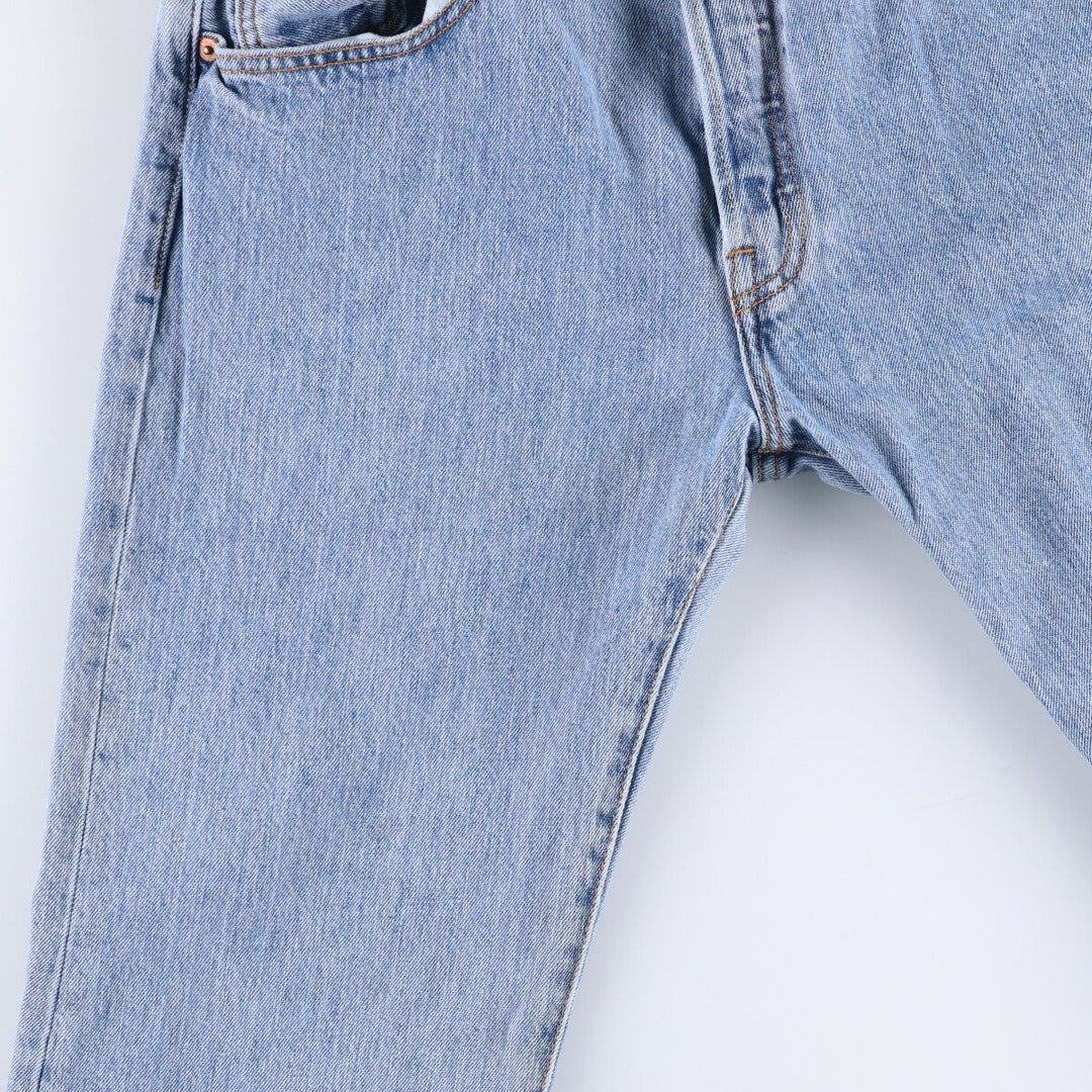 Levi's 501 straight denim pants for men, size W34 cotton blue type Vintage Second Hand