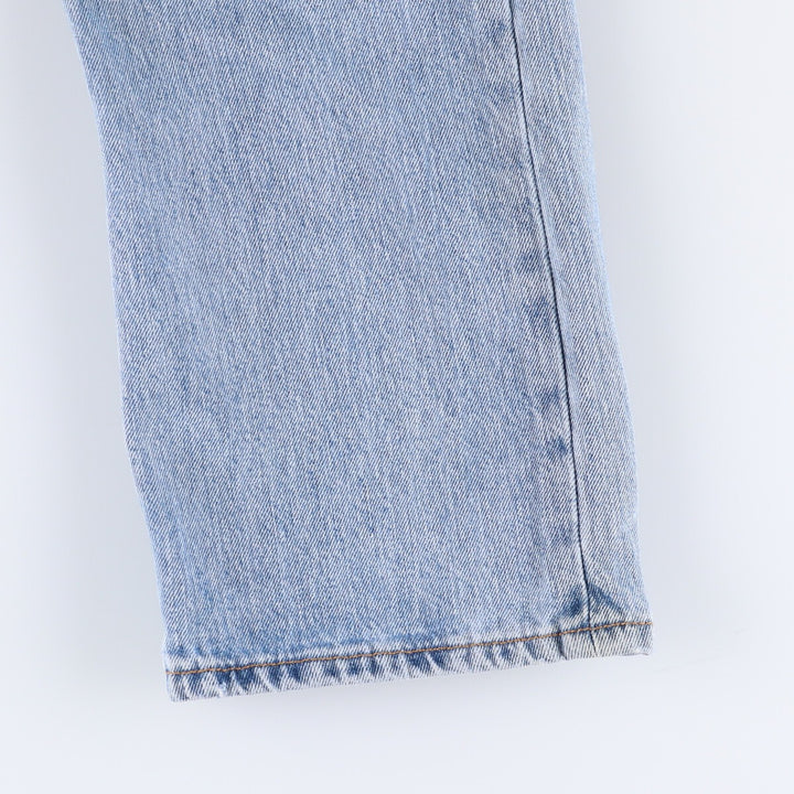Levi's 501 straight denim pants for men, size W34 cotton blue type Vintage Second Hand