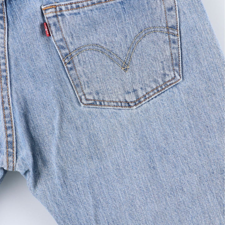 Levi's 501 straight denim pants for men, size W34 cotton blue type Vintage Second Hand