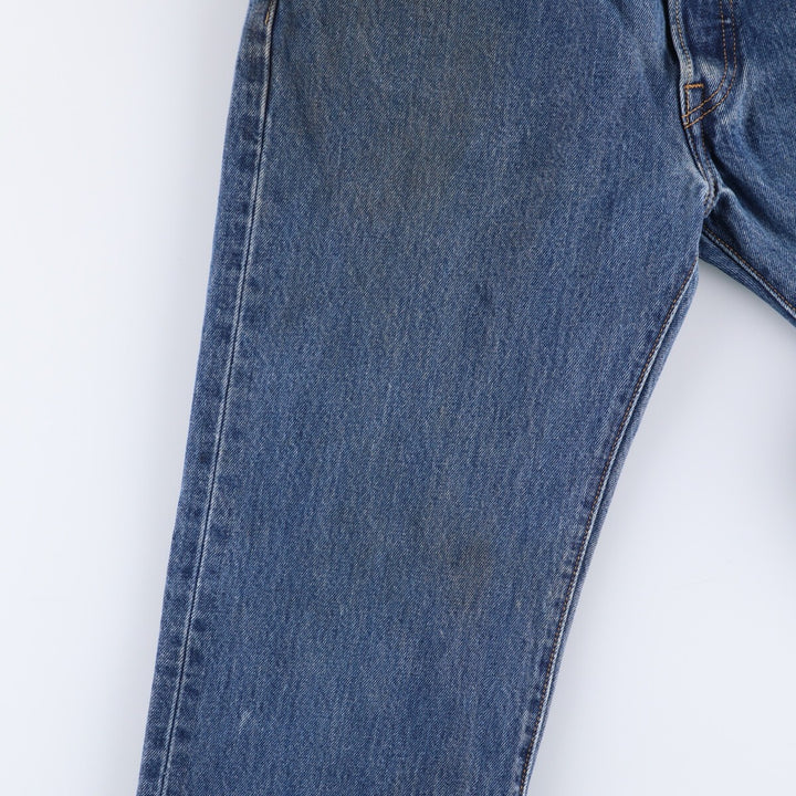 Levi's 501 STRAIGHT FIT straight denim pants for men, equivalent to w34 cotton blue type Vintage Second Hand