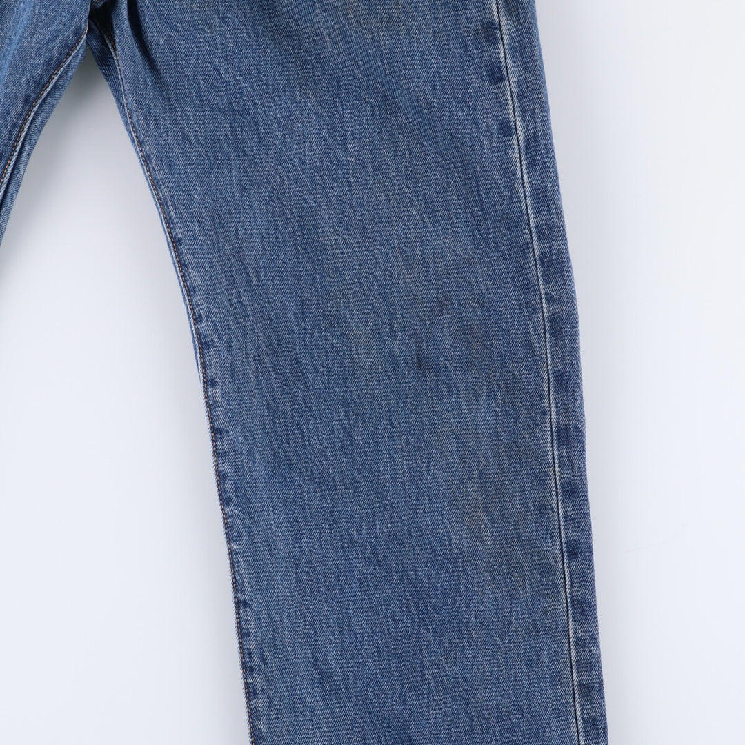Levi's 501 STRAIGHT FIT straight denim pants for men, equivalent to w34 cotton blue type Vintage Second Hand