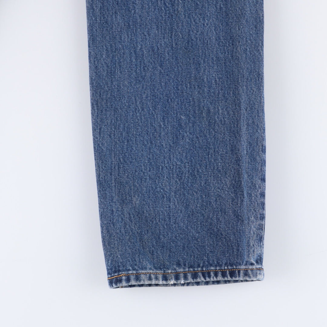 Levi's 501 STRAIGHT FIT straight denim pants for men, equivalent to w34 cotton blue type Vintage Second Hand
