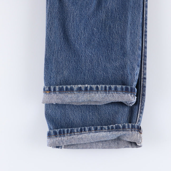 Levi's 501 STRAIGHT FIT straight denim pants for men, equivalent to w34 cotton blue type Vintage Second Hand