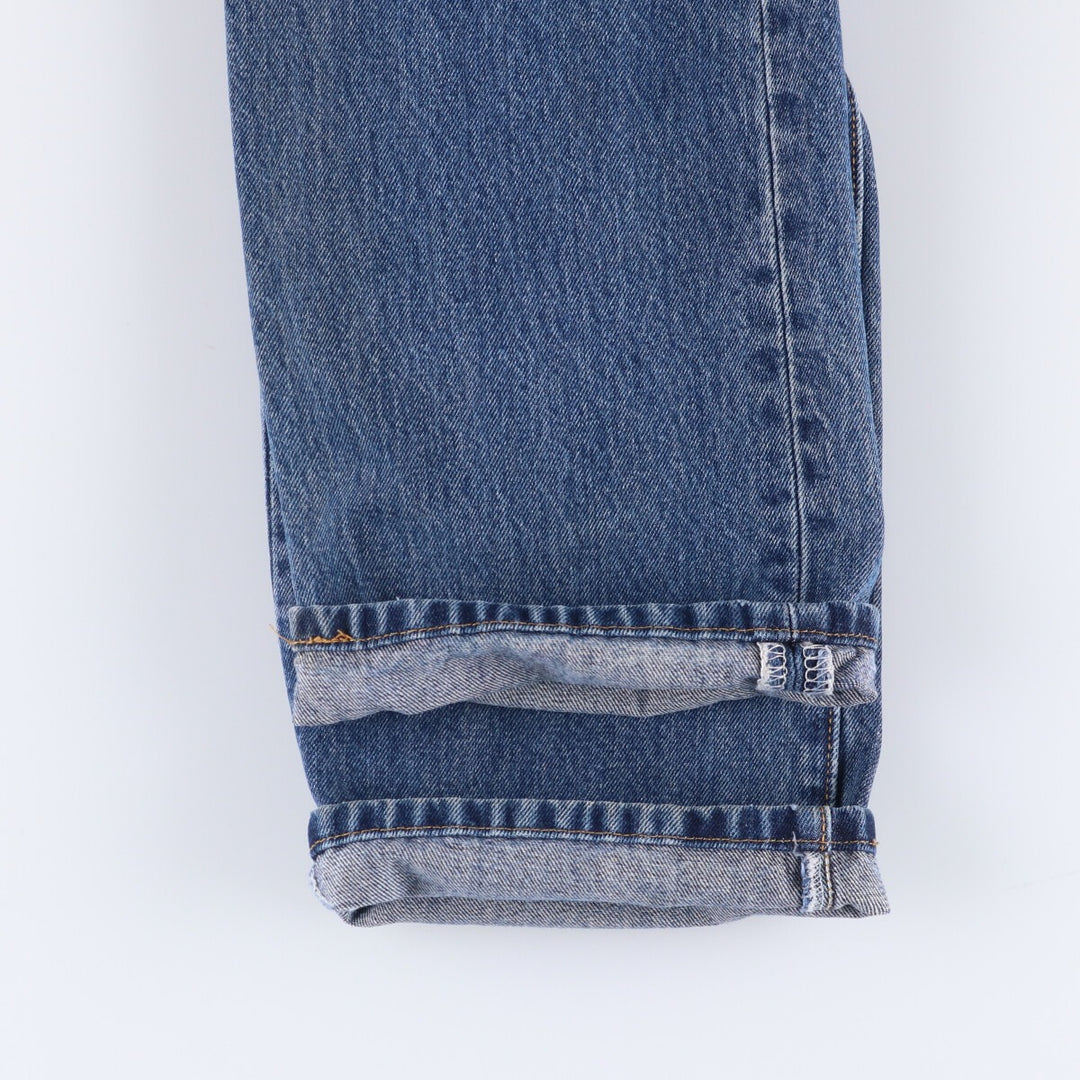 Levi's 501 STRAIGHT FIT straight denim pants for men, equivalent to w34 cotton blue type Vintage Second Hand