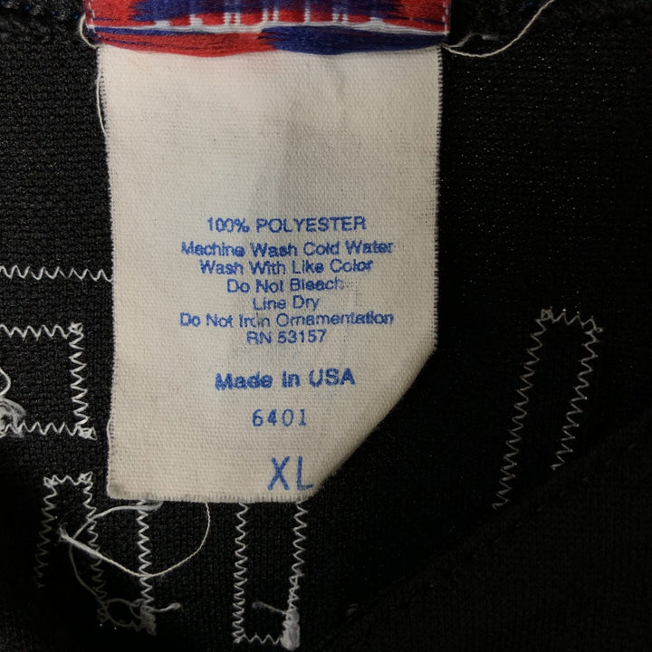 Vintage 1990'S Majestic MLB New York Mets Game Shirt, Made in USA, Men's XL polyester black type Vintage Second Hand