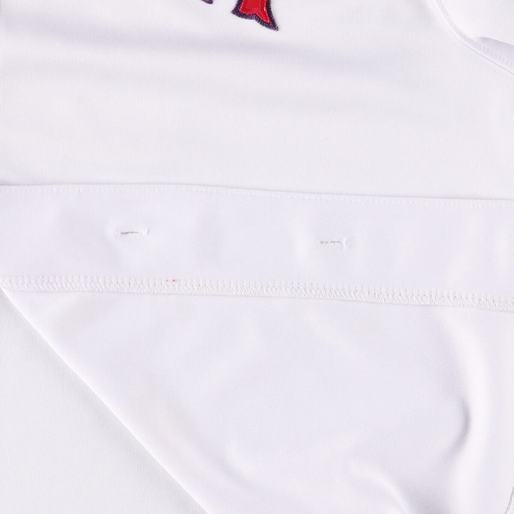 90'S Russell MLB BOSTON REDSOX Boston Red Sox Game Shirt Baseball Shirt Men's XL Vintage polyester white type Vintage Second Hand