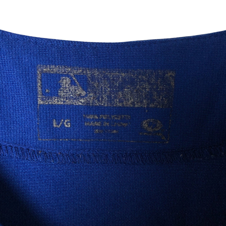 MLB Chicago Cubs Game Shirt, Men's Size L polyester blue type Vintage Second Hand