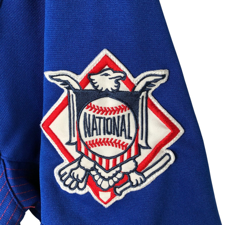 MLB Chicago Cubs Game Shirt, Men's Size L polyester blue type Vintage Second Hand