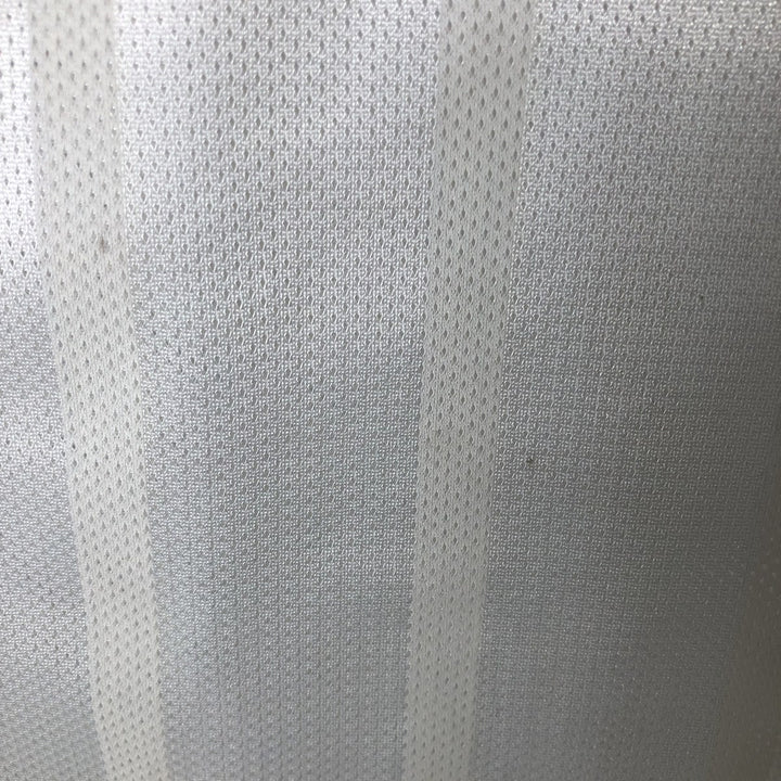 2000'S Reebok NBA Brooklyn Nets Striped Mesh Game Shirt Replica Uniform Men's XL polyester white type Vintage Second Hand