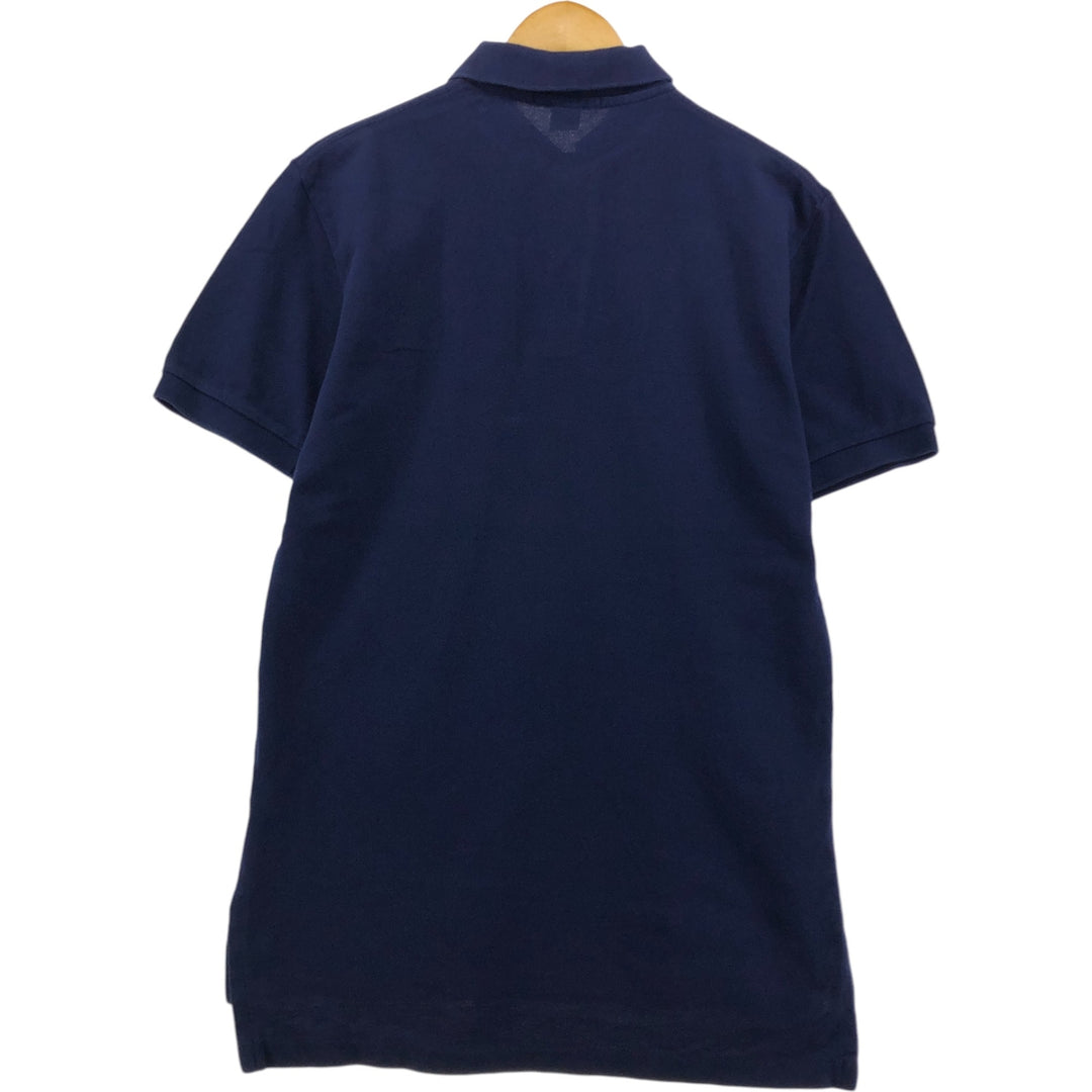 Ralph Lauren POLO by Ralph Lauren short sleeve polo shirt, size S for men cotton navy blue type Vintage Second Hand