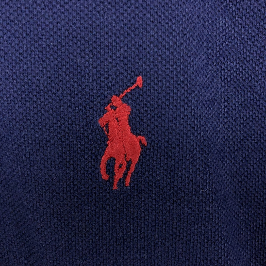 Ralph Lauren POLO by Ralph Lauren short sleeve polo shirt, size S for men cotton navy blue type Vintage Second Hand