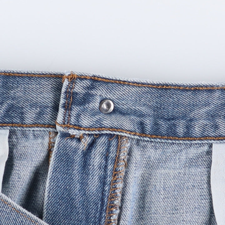 Levi's 505 REGULAR FIT tapered denim pants for men, size w36 cotton blue type Vintage Second Hand