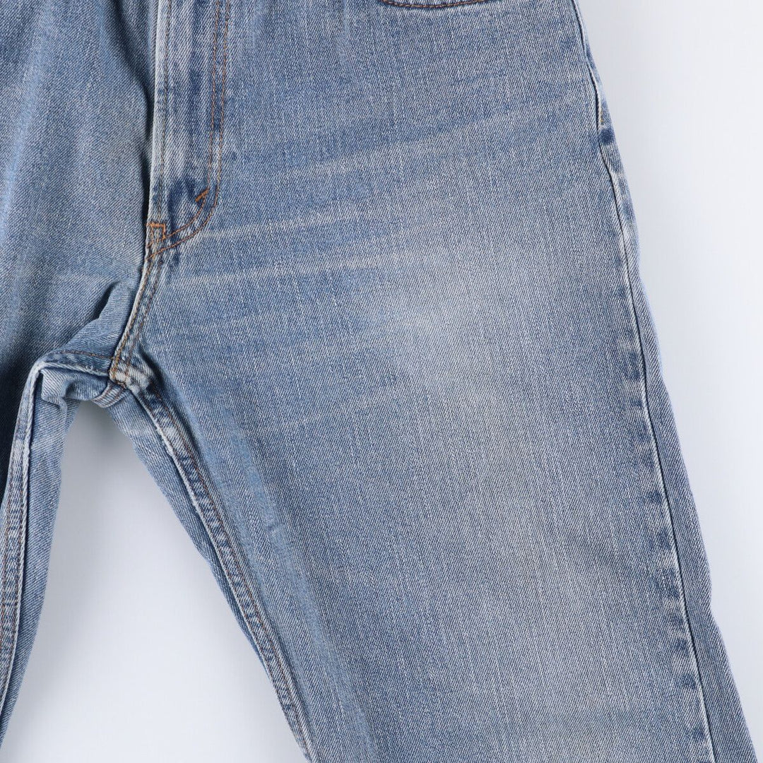 Levi's 505 REGULAR FIT tapered denim pants for men, size w36 cotton blue type Vintage Second Hand