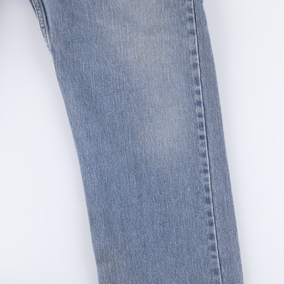 Levi's 505 REGULAR FIT tapered denim pants for men, size w36 cotton blue type Vintage Second Hand