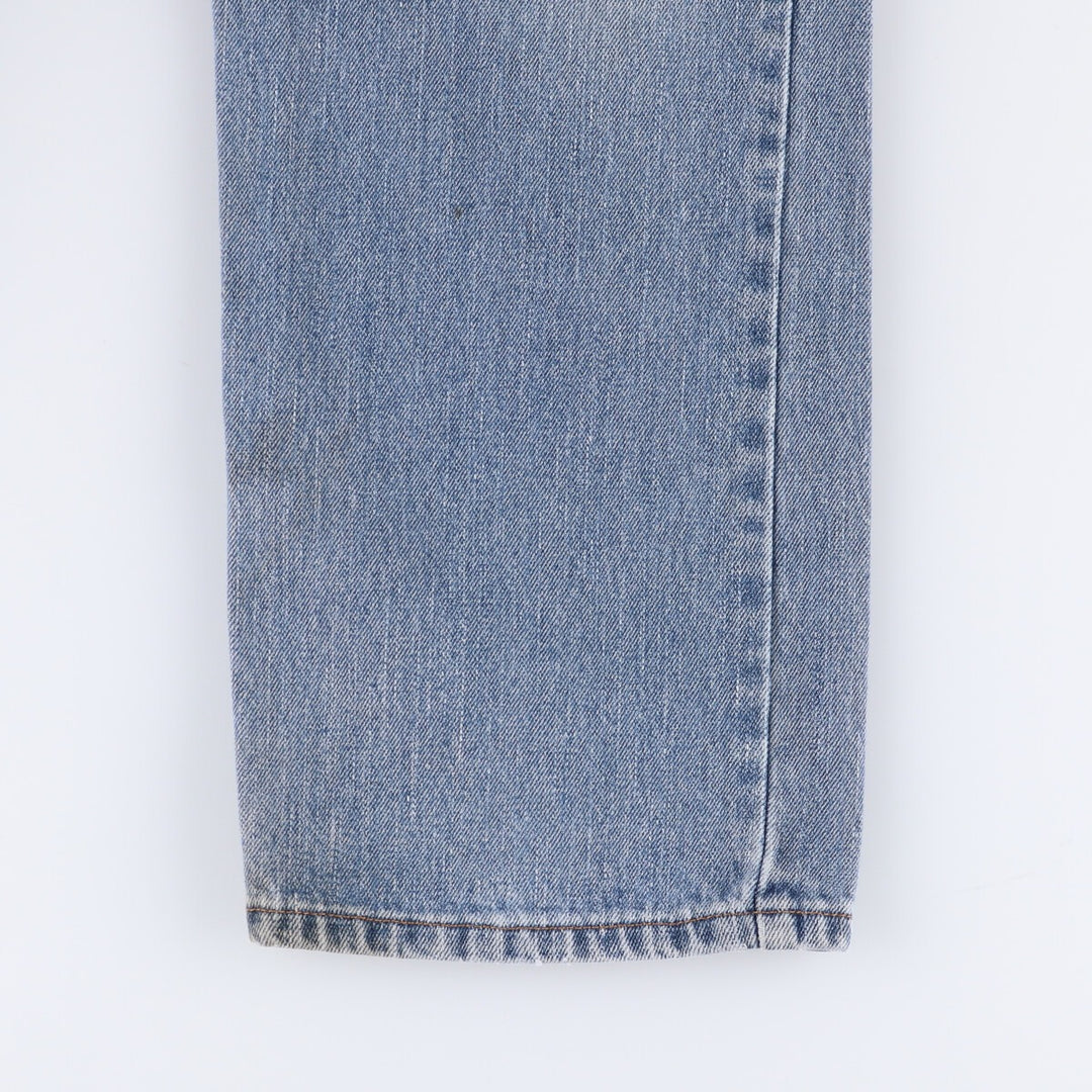 Levi's 505 REGULAR FIT tapered denim pants for men, size w36 cotton blue type Vintage Second Hand