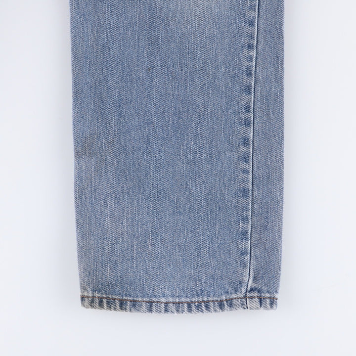 Levi's 505 REGULAR FIT tapered denim pants for men, size w36 cotton blue type Vintage Second Hand