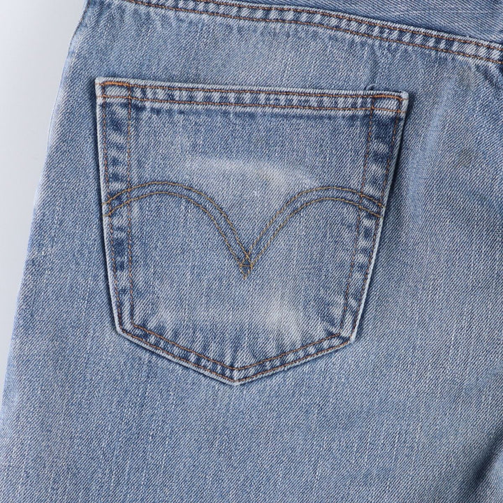 Levi's 505 REGULAR FIT tapered denim pants for men, size w36 cotton blue type Vintage Second Hand