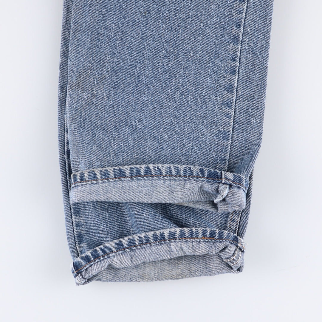 Levi's 505 REGULAR FIT tapered denim pants for men, size w36 cotton blue type Vintage Second Hand