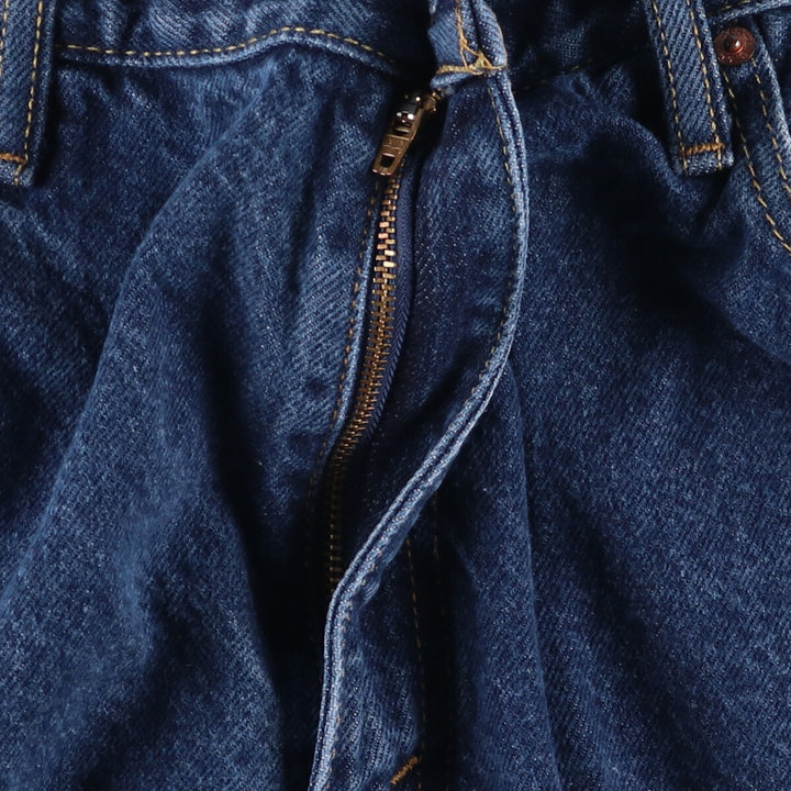 Levi's 505 STRAIGHT FIT tapered denim pants for men, size w37 cotton blue type Vintage Second Hand