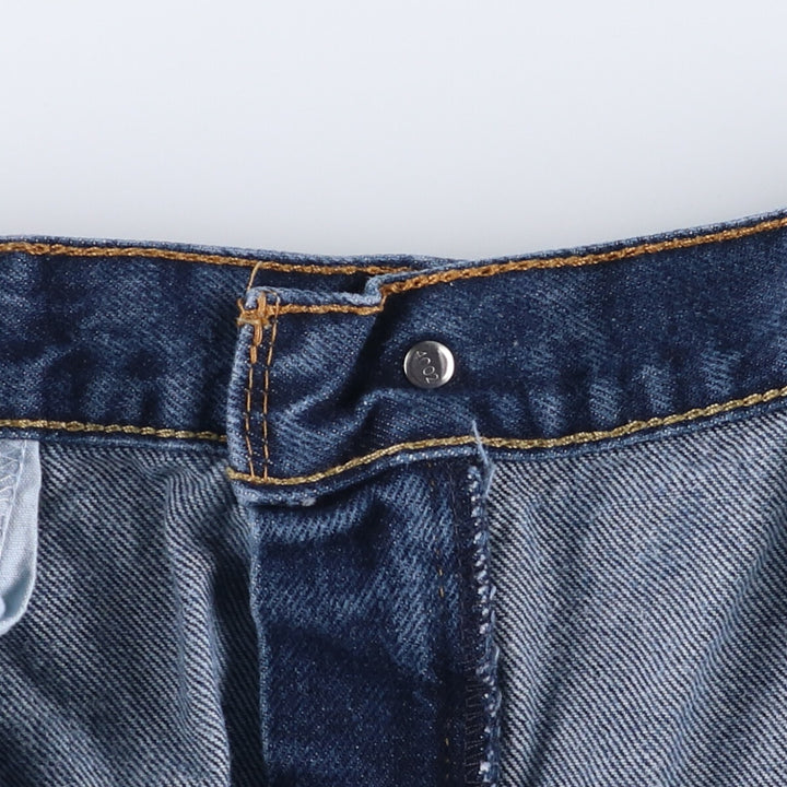 Levi's 505 STRAIGHT FIT tapered denim pants for men, size w37 cotton blue type Vintage Second Hand