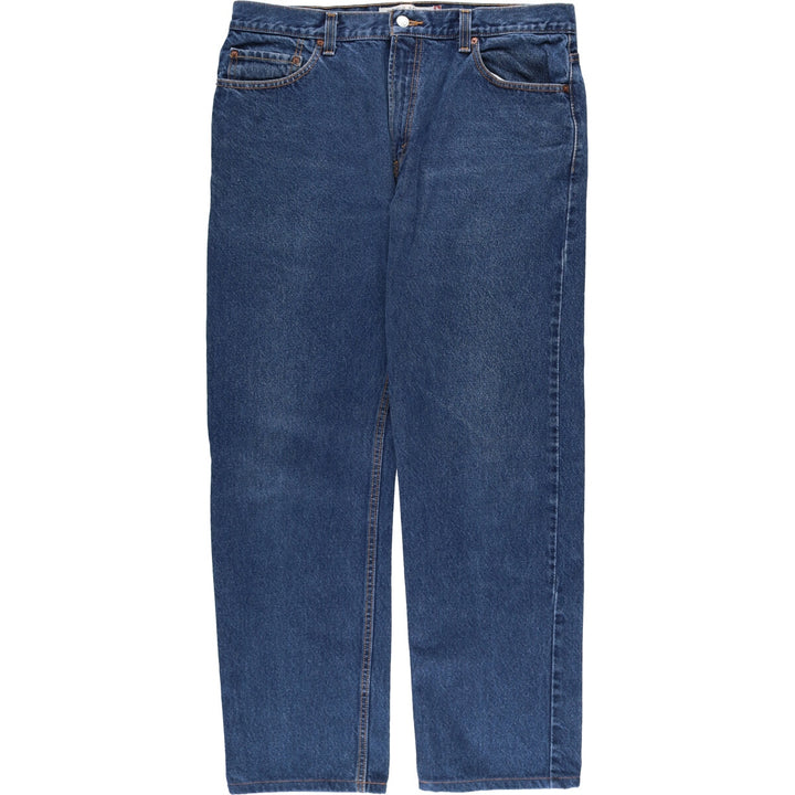 Levi's 505 REGULAR FIT tapered denim pants for men, size w37 cotton blue type Vintage Second Hand