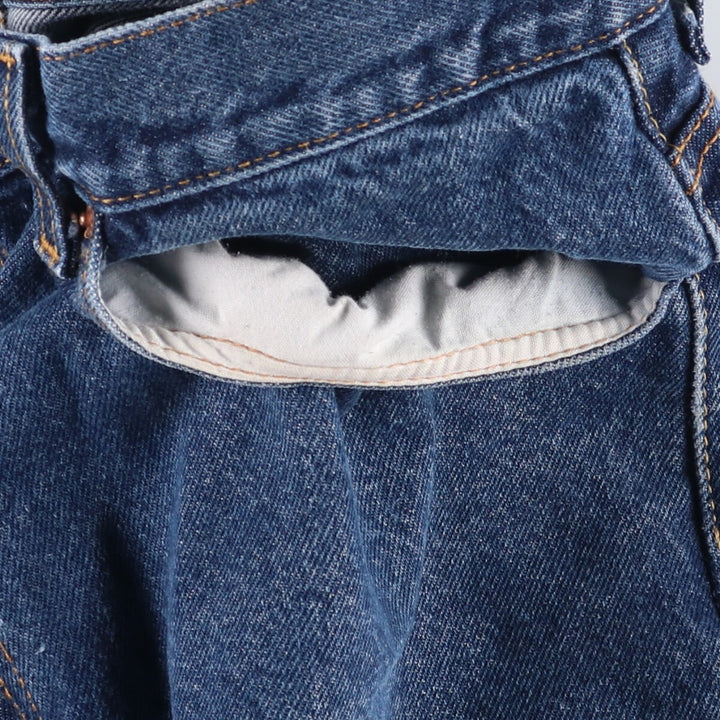 Levi's 505 REGULAR FIT tapered denim pants for men, size w37 cotton blue type Vintage Second Hand
