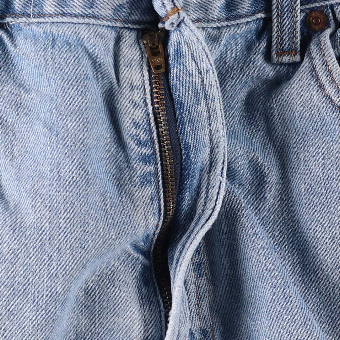 Levi's 505 REGULAR FIT tapered denim pants for men, size w36 cotton Blue type light blue Vintage Second Hand