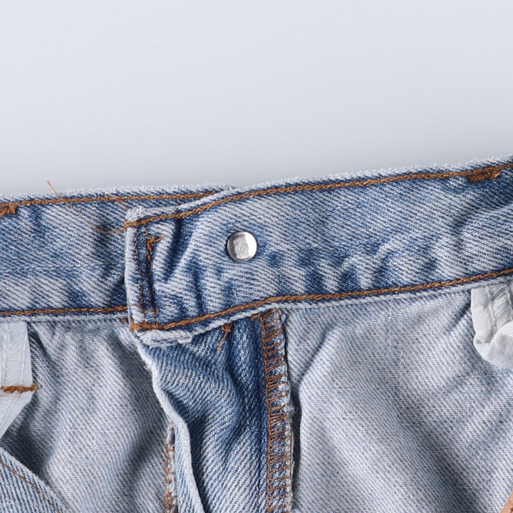 Levi's 505 REGULAR FIT tapered denim pants for men, size w36 cotton Blue type light blue Vintage Second Hand