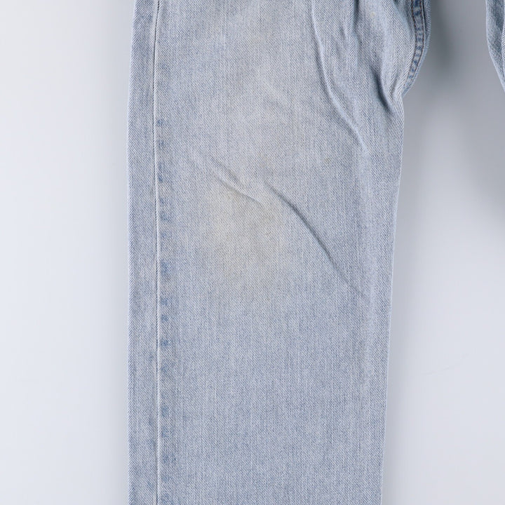 Levi's 505 REGULAR FIT tapered denim pants for men, size w36 cotton Blue type light blue Vintage Second Hand