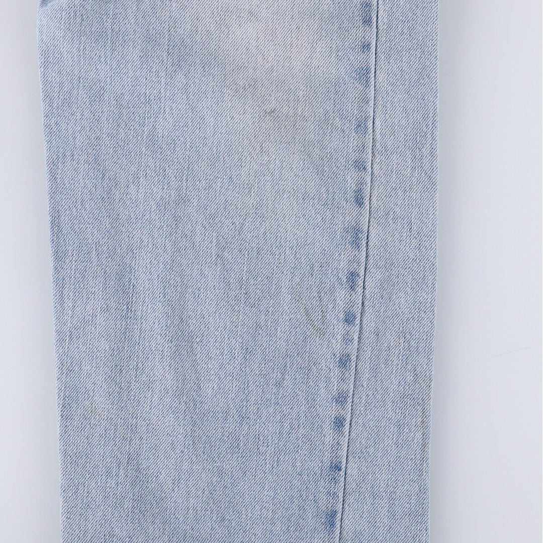 Levi's 505 REGULAR FIT tapered denim pants for men, size w36 cotton Blue type light blue Vintage Second Hand