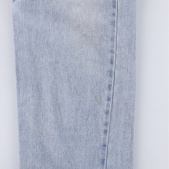 Levi's 505 REGULAR FIT tapered denim pants for men, size w36 cotton Blue type light blue Vintage Second Hand