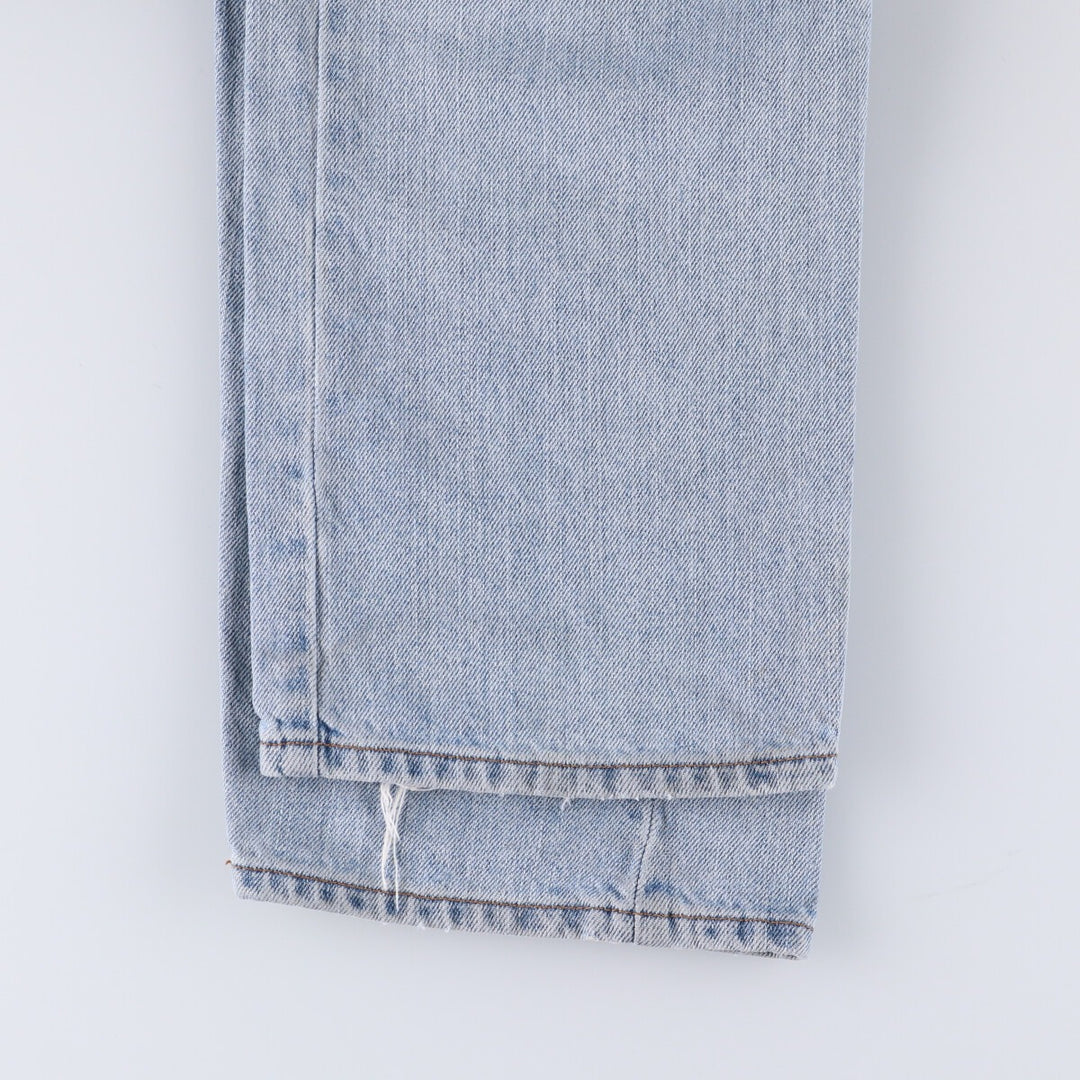 Levi's 505 REGULAR FIT tapered denim pants for men, size w36 cotton Blue type light blue Vintage Second Hand