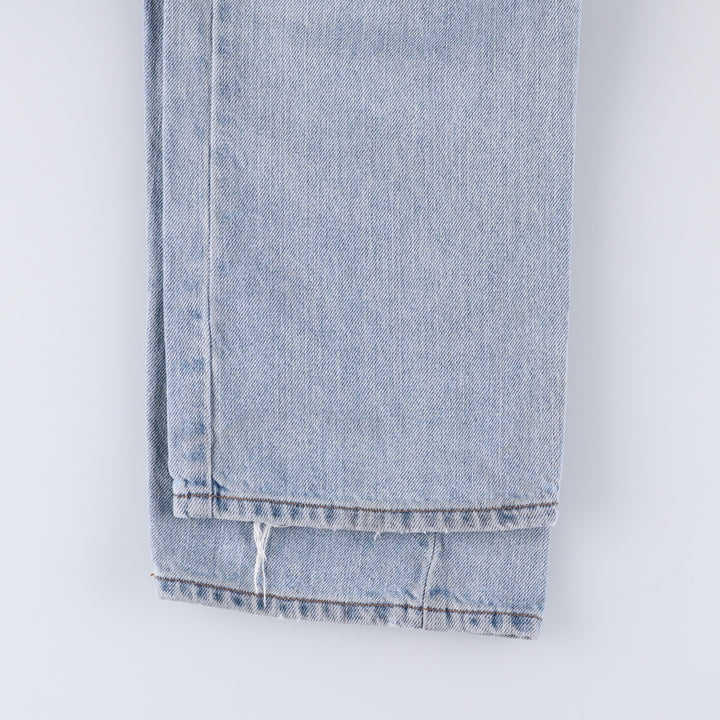 Levi's 505 REGULAR FIT tapered denim pants for men, size w36 cotton Blue type light blue Vintage Second Hand