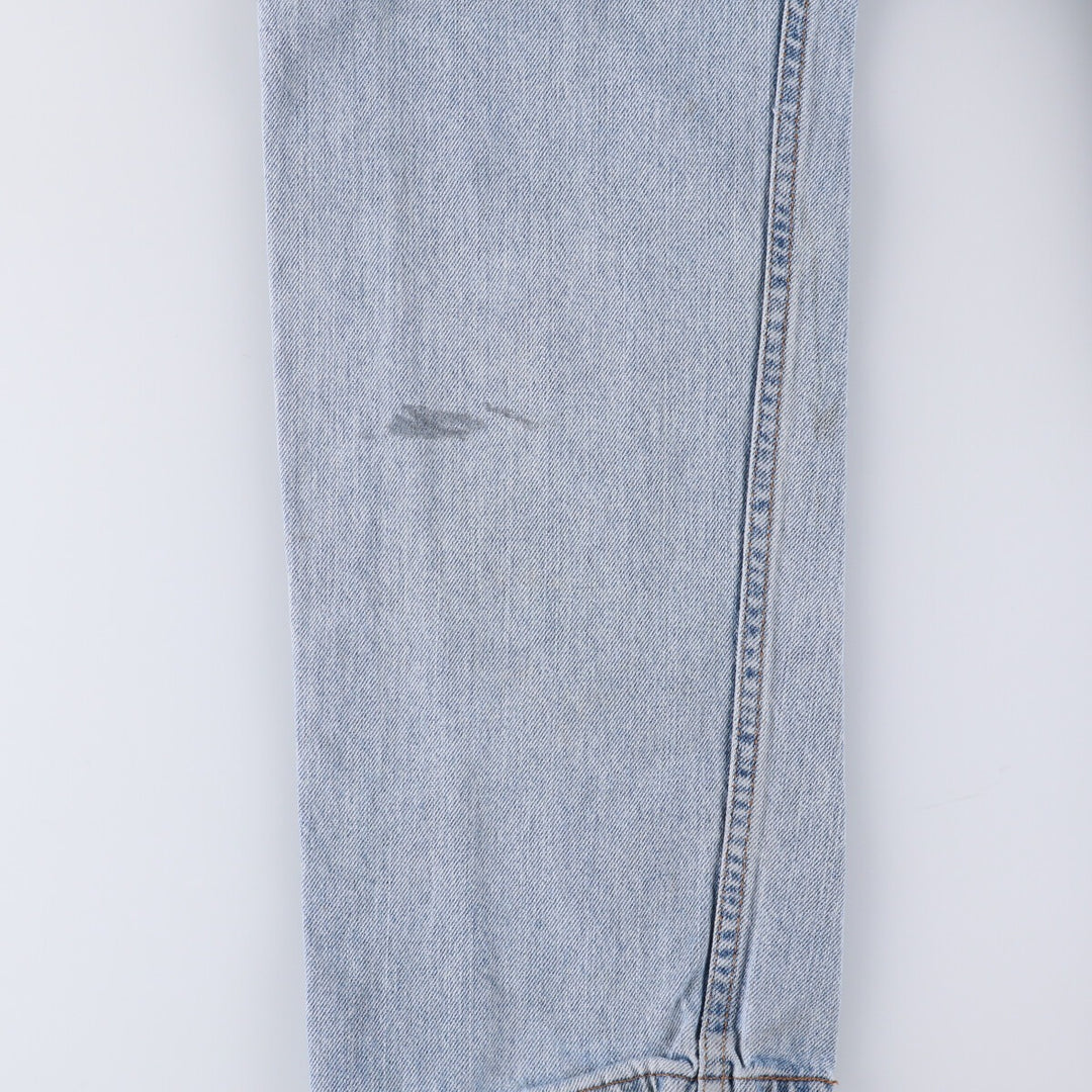 Levi's 505 REGULAR FIT tapered denim pants for men, size w36 cotton Blue type light blue Vintage Second Hand