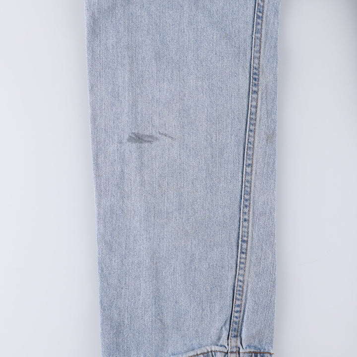 Levi's 505 REGULAR FIT tapered denim pants for men, size w36 cotton Blue type light blue Vintage Second Hand