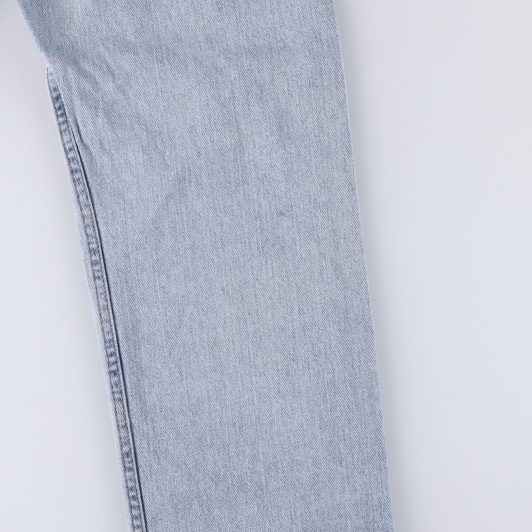 Levi's 505 REGULAR FIT tapered denim pants for men, size w36 cotton Blue type light blue Vintage Second Hand