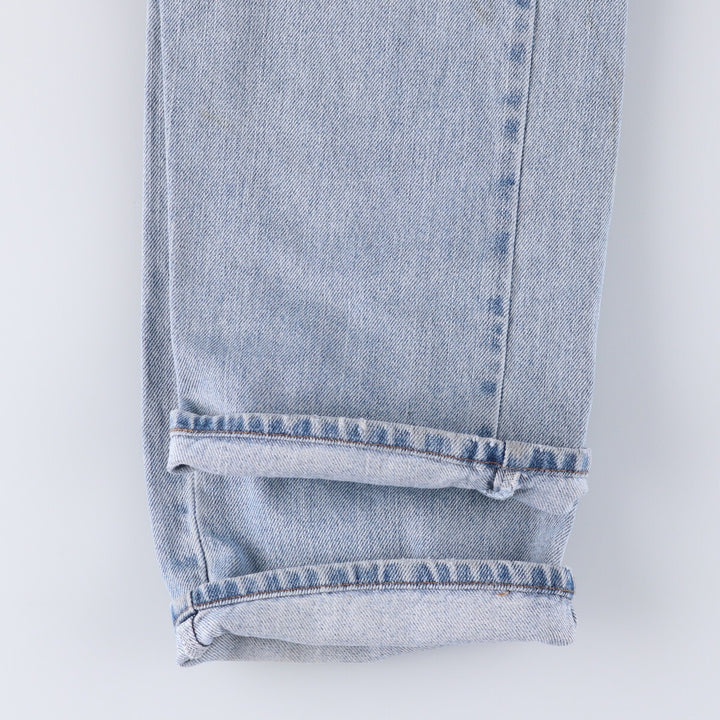 Levi's 505 REGULAR FIT tapered denim pants for men, size w36 cotton Blue type light blue Vintage Second Hand